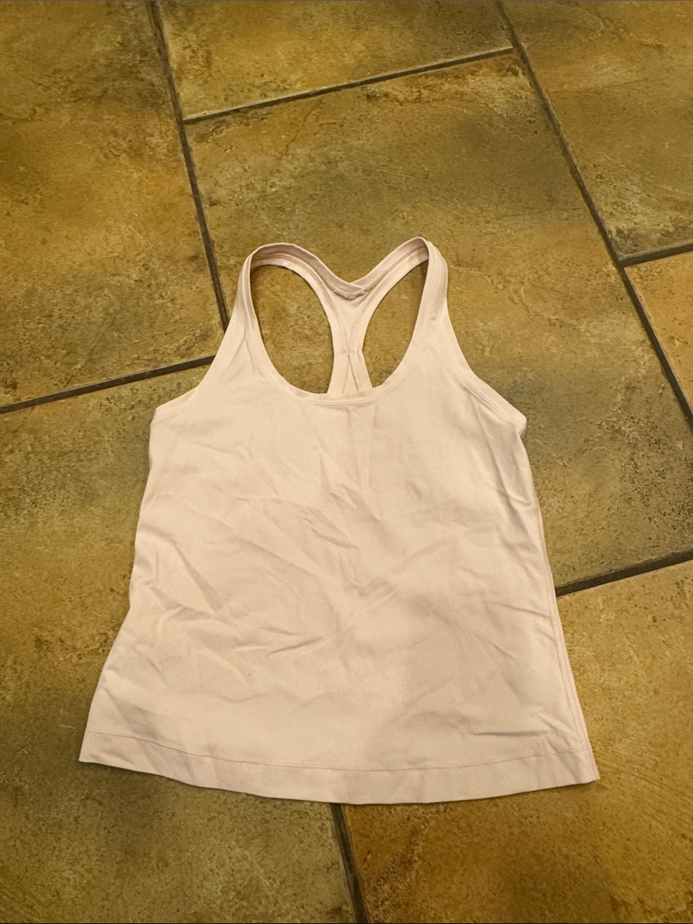 lululemon athletica Light Pink Racerback Tank